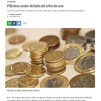 PIB deve andar de lado at o fim do ano